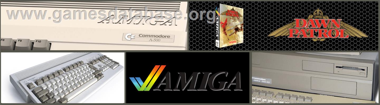 Dawn Patrol - Commodore Amiga - Artwork - Marquee