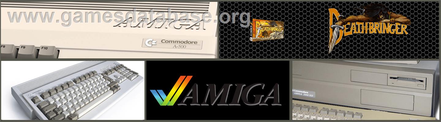 Deathbringer - Commodore Amiga - Artwork - Marquee