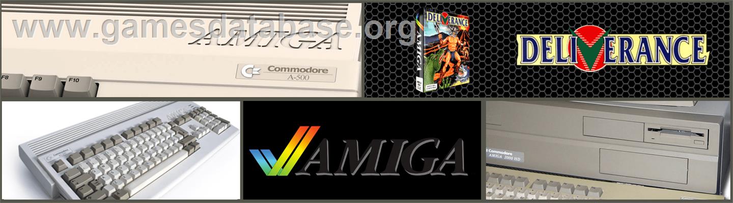 Deliverance: Stormlord 2 - Commodore Amiga - Artwork - Marquee