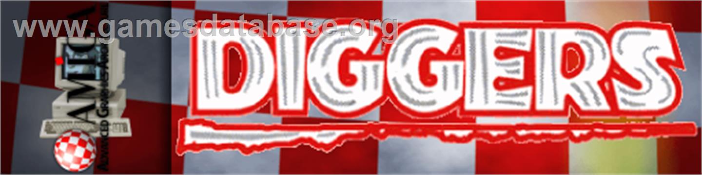 Diggers - Commodore Amiga - Artwork - Marquee