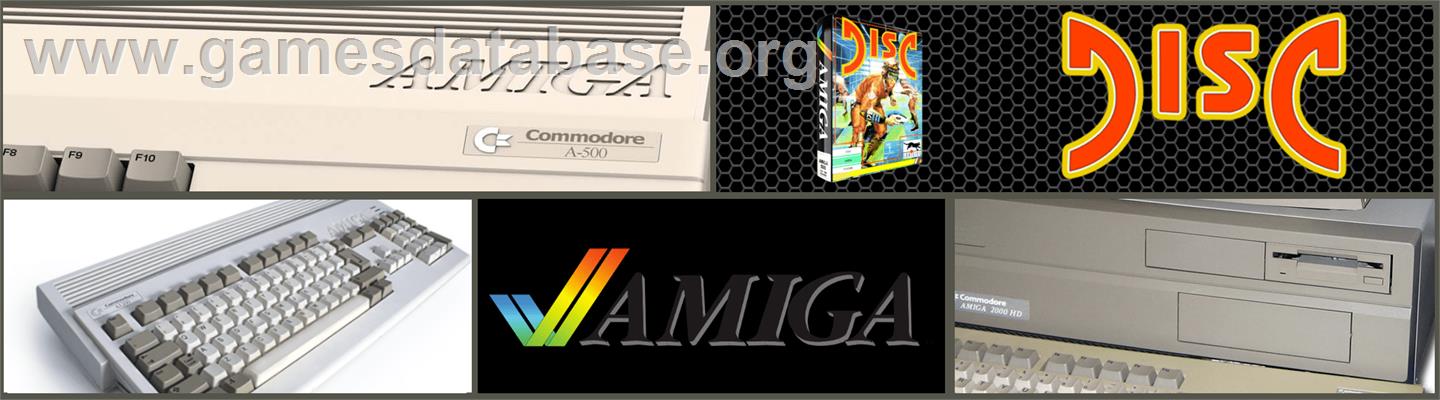 Disc - Commodore Amiga - Artwork - Marquee