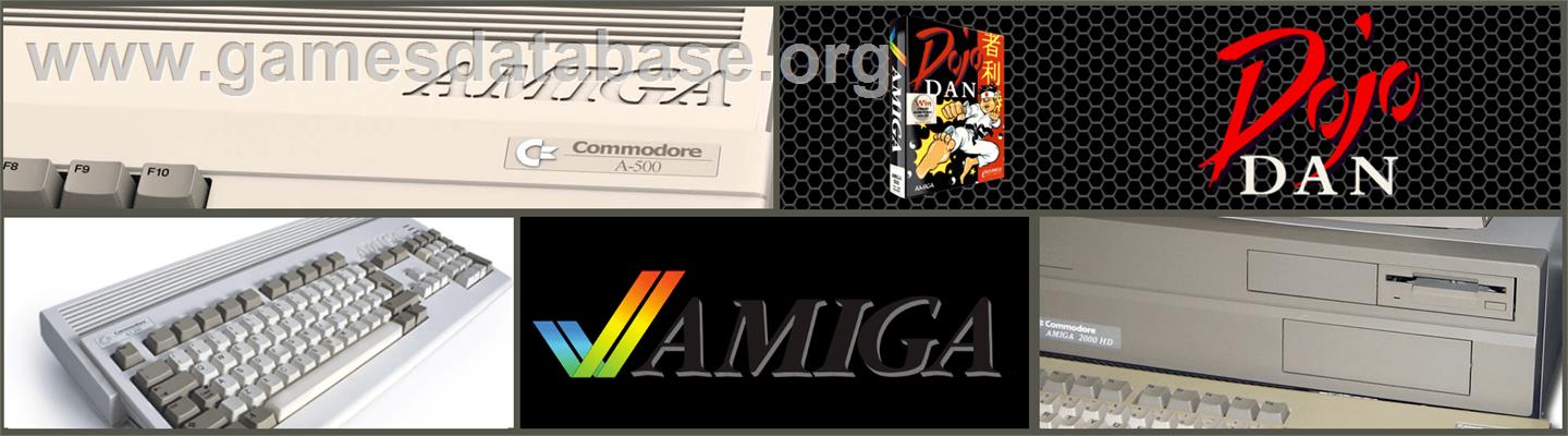 Dojo Dan - Commodore Amiga - Artwork - Marquee