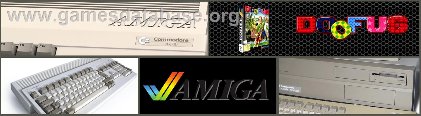 Doofus - Commodore Amiga - Artwork - Marquee
