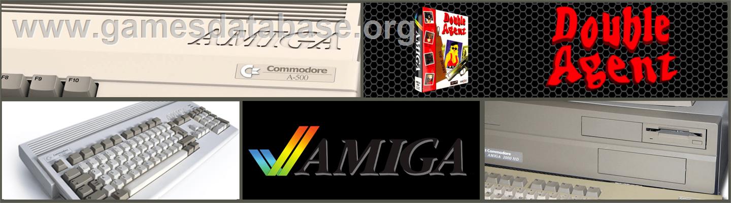 Double Agent - Commodore Amiga - Artwork - Marquee