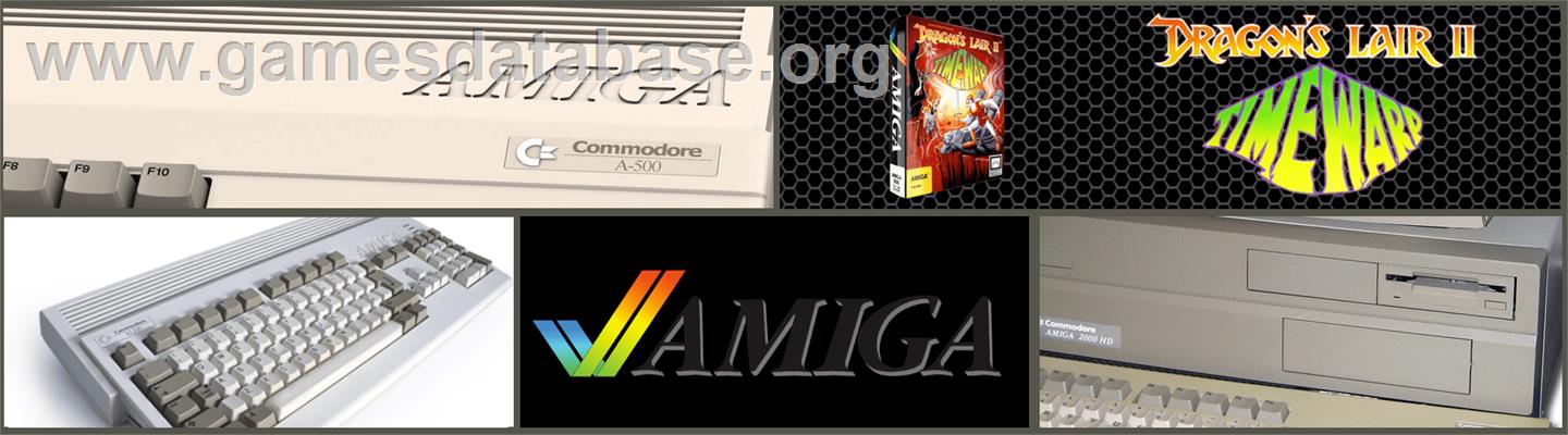 Dragon's Lair - Commodore Amiga - Artwork - Marquee