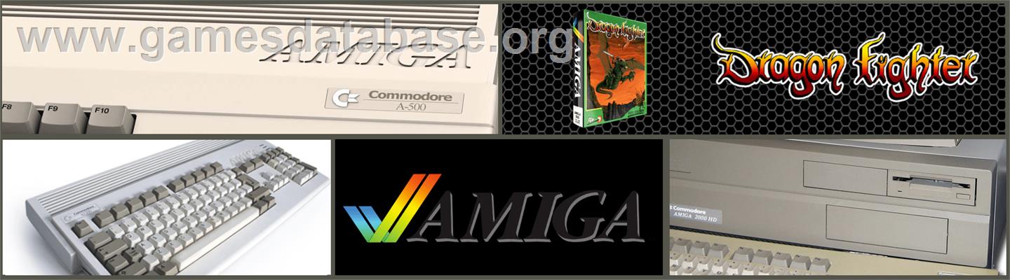 Dragon Fighter - Commodore Amiga - Artwork - Marquee