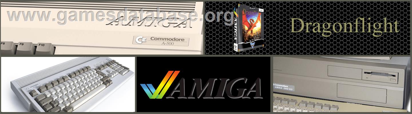 Dragonflight - Commodore Amiga - Artwork - Marquee