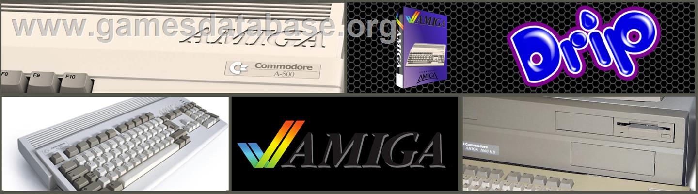 Drip - Commodore Amiga - Artwork - Marquee