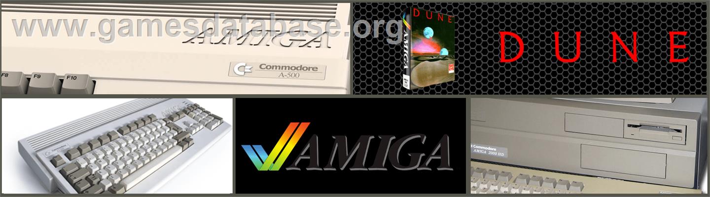 Dune - Commodore Amiga - Artwork - Marquee