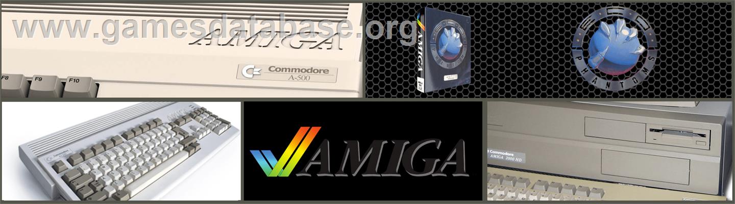 Eco Phantoms - Commodore Amiga - Artwork - Marquee