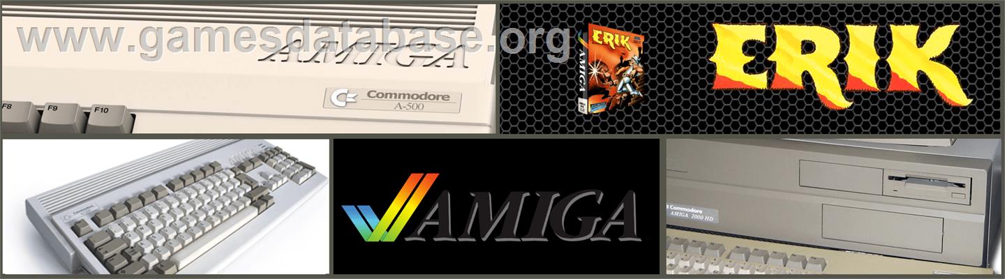 Erik - Commodore Amiga - Artwork - Marquee