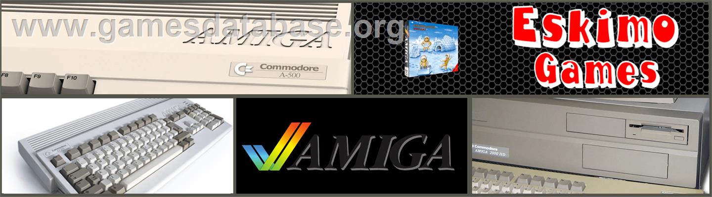 Eskimo Games - Commodore Amiga - Artwork - Marquee