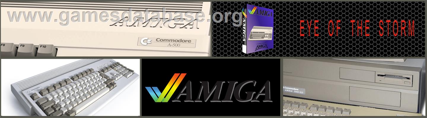 Eye of the Storm - Commodore Amiga - Artwork - Marquee