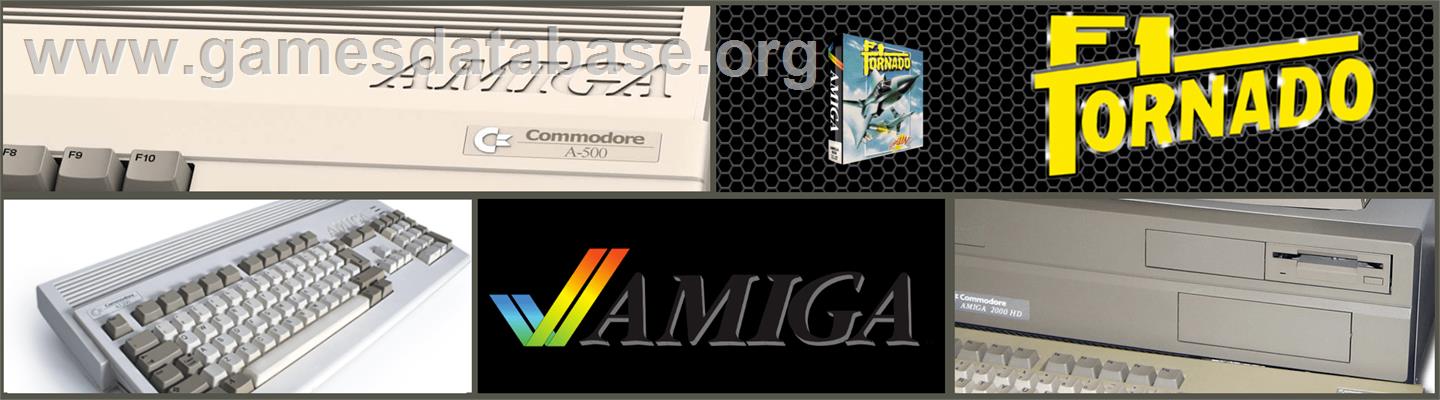 F1 Tornado - Commodore Amiga - Artwork - Marquee