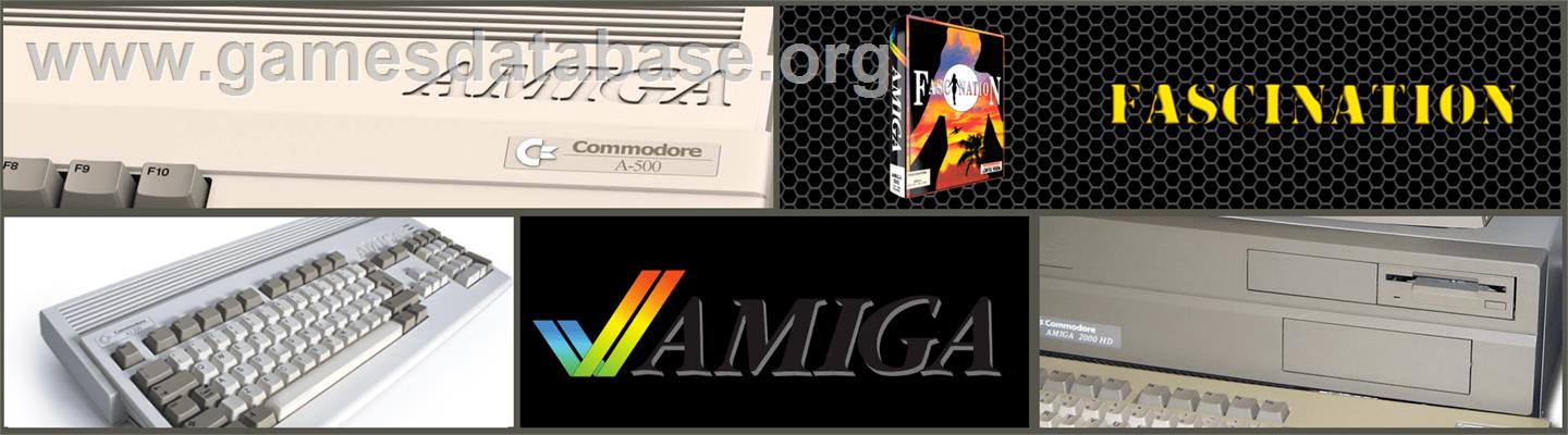 Fascination - Commodore Amiga - Artwork - Marquee