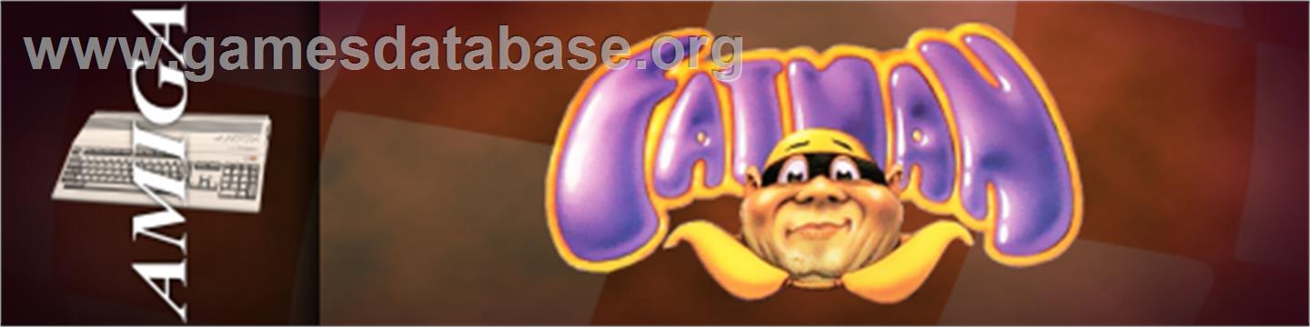 Fatman: The Caped Consumer - Commodore Amiga - Artwork - Marquee