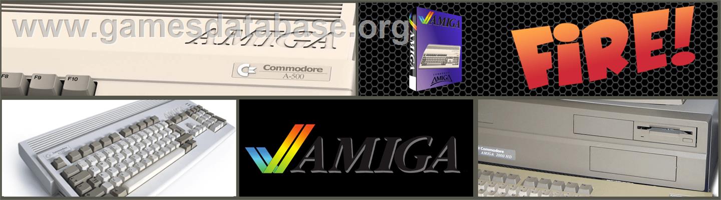 Fire! - Commodore Amiga - Artwork - Marquee