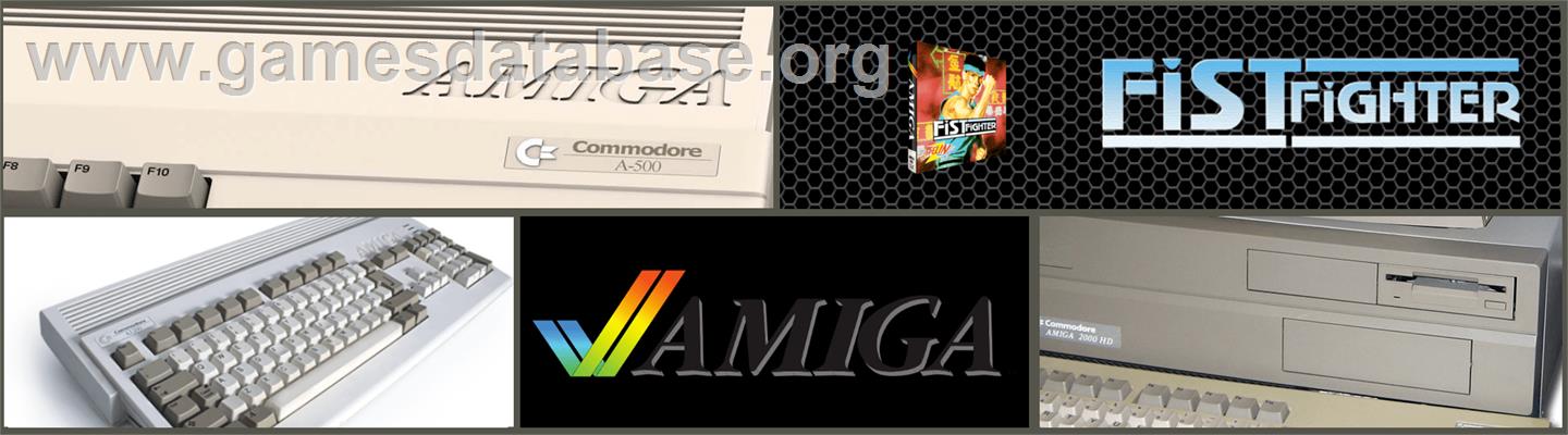Fist Fighter - Commodore Amiga - Artwork - Marquee