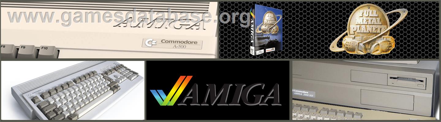 Full Metal Planete - Commodore Amiga - Artwork - Marquee