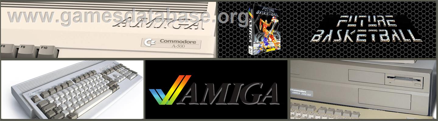 Future Basketball - Commodore Amiga - Artwork - Marquee