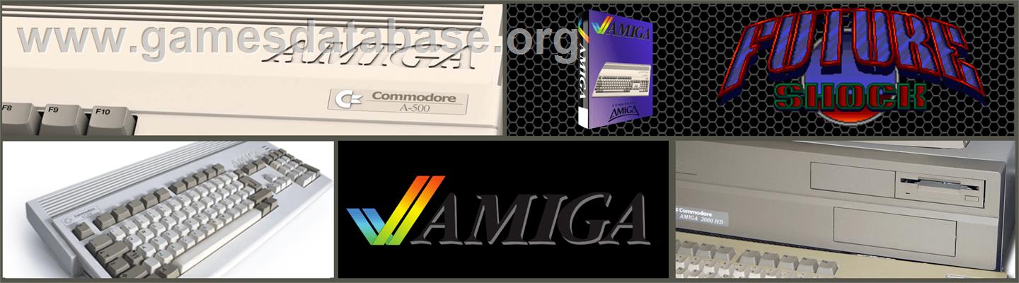 Future Shock - Commodore Amiga - Artwork - Marquee