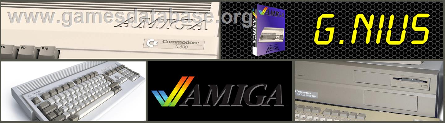 G.nius - Commodore Amiga - Artwork - Marquee
