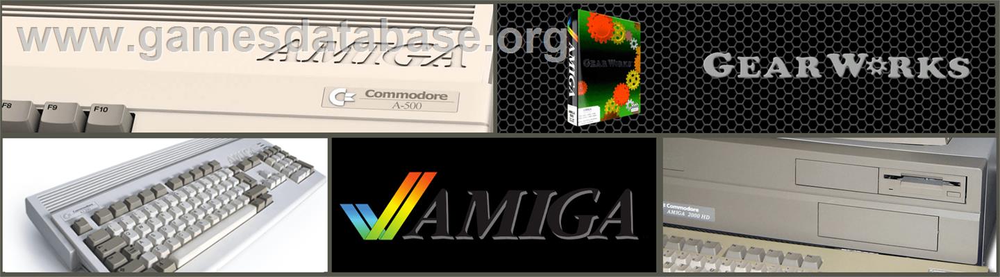 Gear Works - Commodore Amiga - Artwork - Marquee