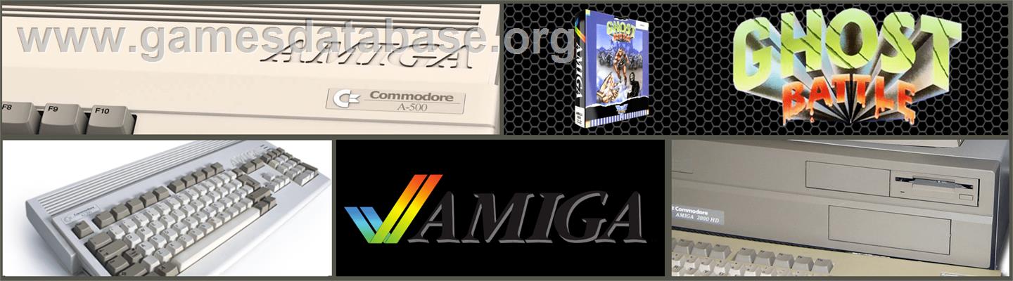 Ghost Battle - Commodore Amiga - Artwork - Marquee