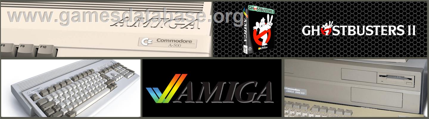 Ghostbusters 2 - Commodore Amiga - Artwork - Marquee