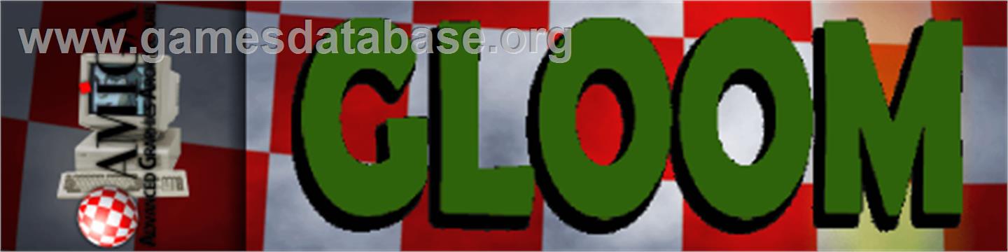 Gloom - Commodore Amiga - Artwork - Marquee