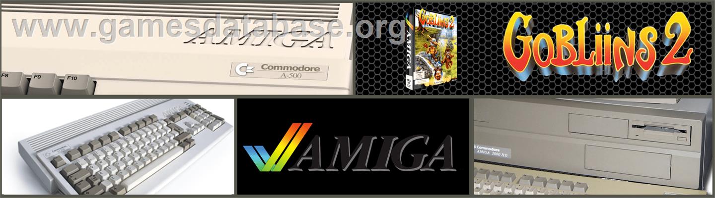 Gobliins 2: The Prince Buffoon - Commodore Amiga - Artwork - Marquee