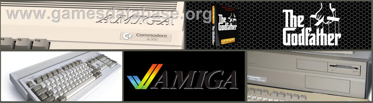 Godfather: The Action Game - Commodore Amiga - Artwork - Marquee