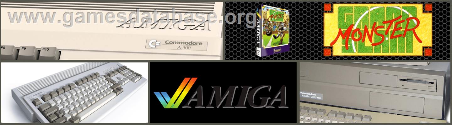 Grand Monster Slam - Commodore Amiga - Artwork - Marquee