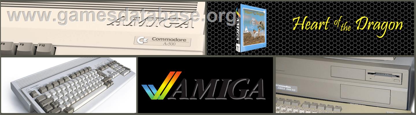 Heart of the Dragon - Commodore Amiga - Artwork - Marquee