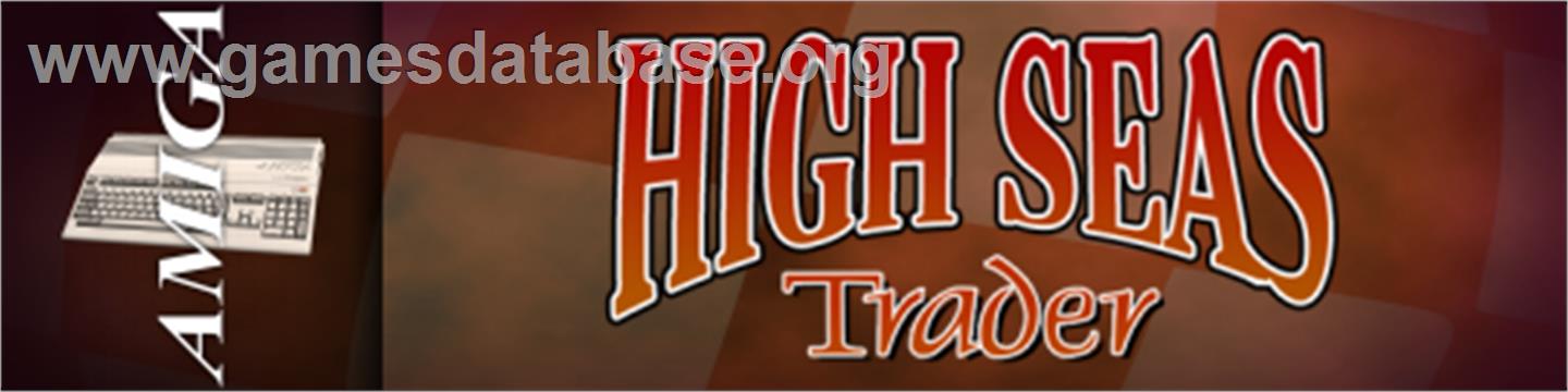 High Seas Trader - Commodore Amiga - Artwork - Marquee