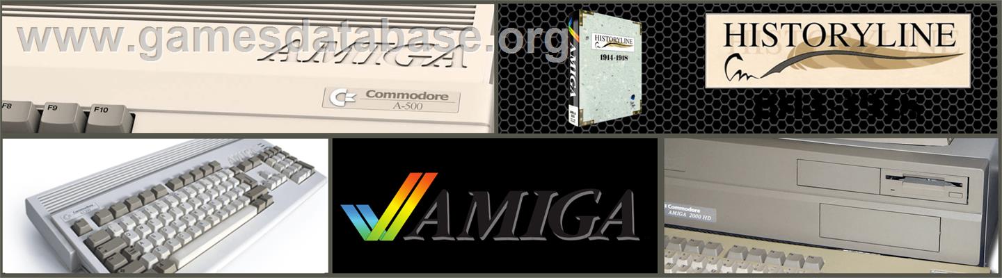 Historyline: 1914 - 1918 - Commodore Amiga - Artwork - Marquee