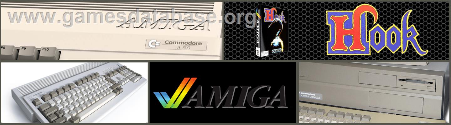 Hook - Commodore Amiga - Artwork - Marquee