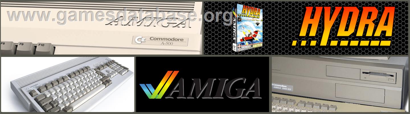 Hydra - Commodore Amiga - Artwork - Marquee