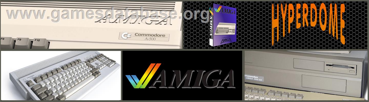 Hyperdome - Commodore Amiga - Artwork - Marquee