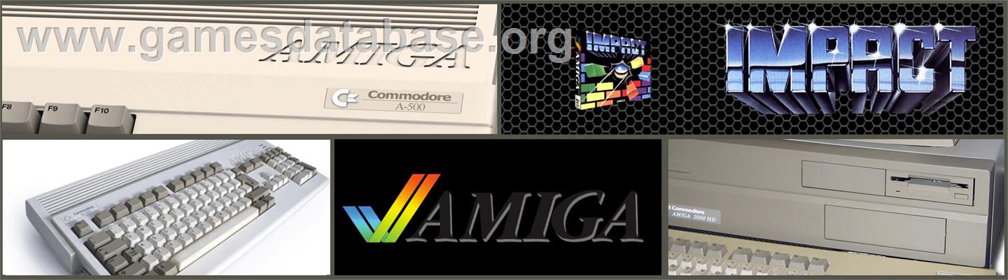 Impact - Commodore Amiga - Artwork - Marquee