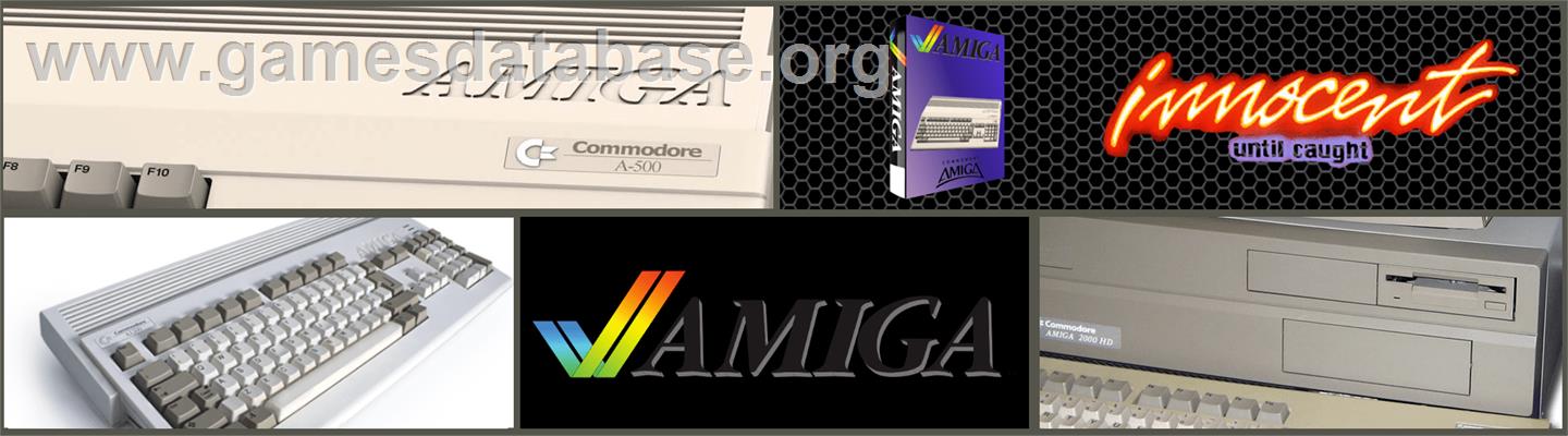 Innocent Until Caught - Commodore Amiga - Artwork - Marquee
