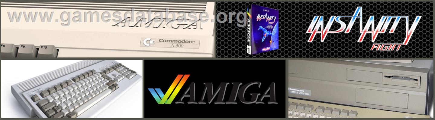 Insanity Fight - Commodore Amiga - Artwork - Marquee