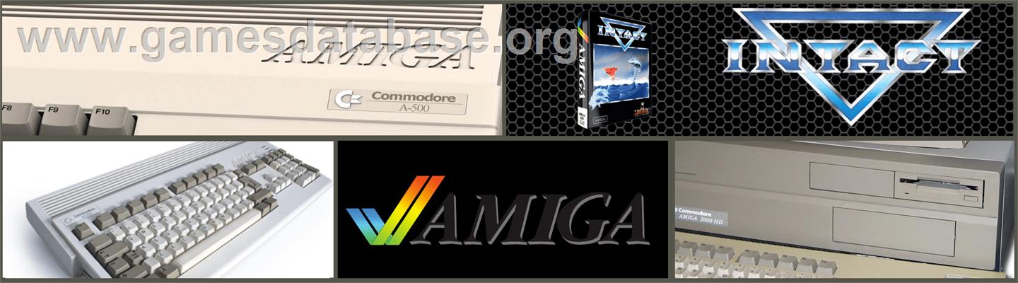 Intact - Commodore Amiga - Artwork - Marquee