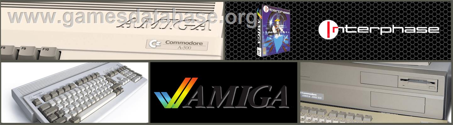 Interphase - Commodore Amiga - Artwork - Marquee