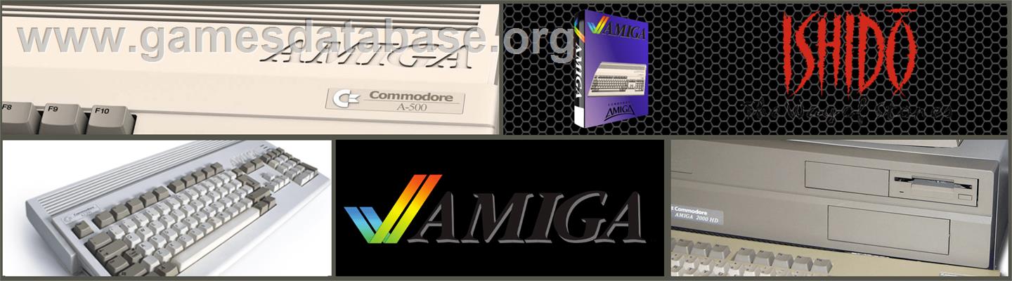 Ishido: The Way of Stones - Commodore Amiga - Artwork - Marquee