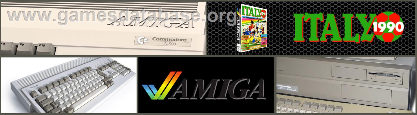 Italy 1990 - Commodore Amiga - Artwork - Marquee