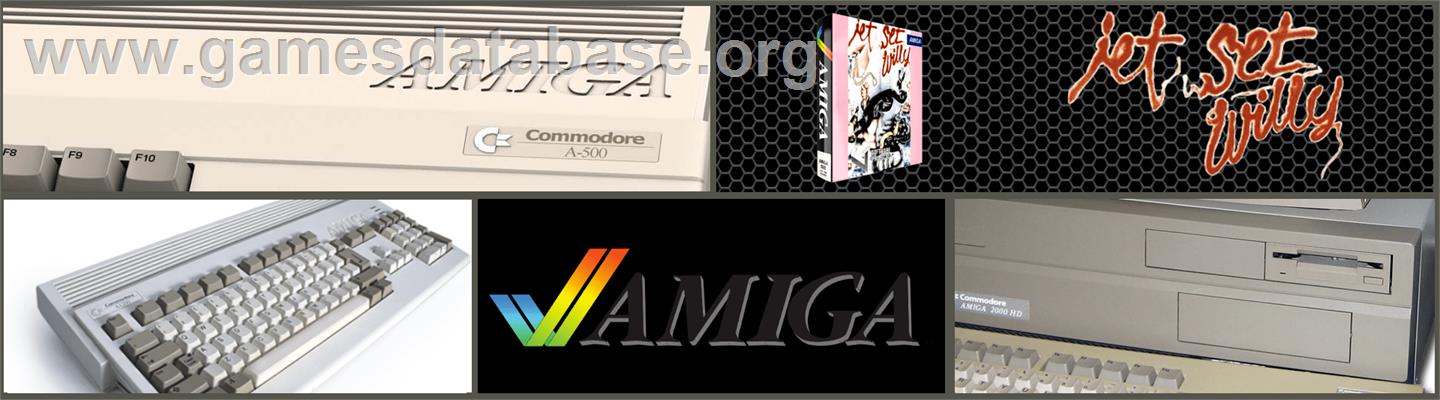 Jet Set Willy 2 - Commodore Amiga - Artwork - Marquee