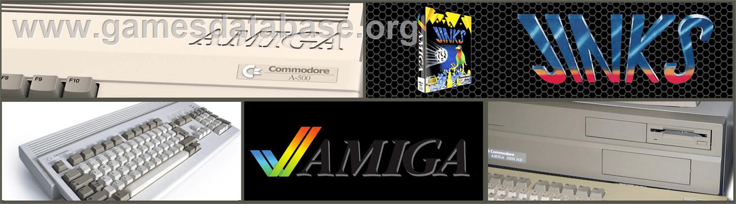 Jinks - Commodore Amiga - Artwork - Marquee