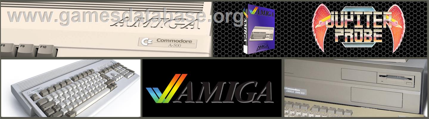Jupiter Probe - Commodore Amiga - Artwork - Marquee