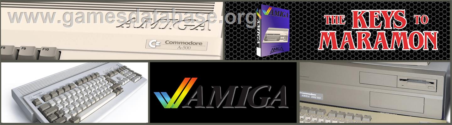 Keys to Maramon - Commodore Amiga - Artwork - Marquee